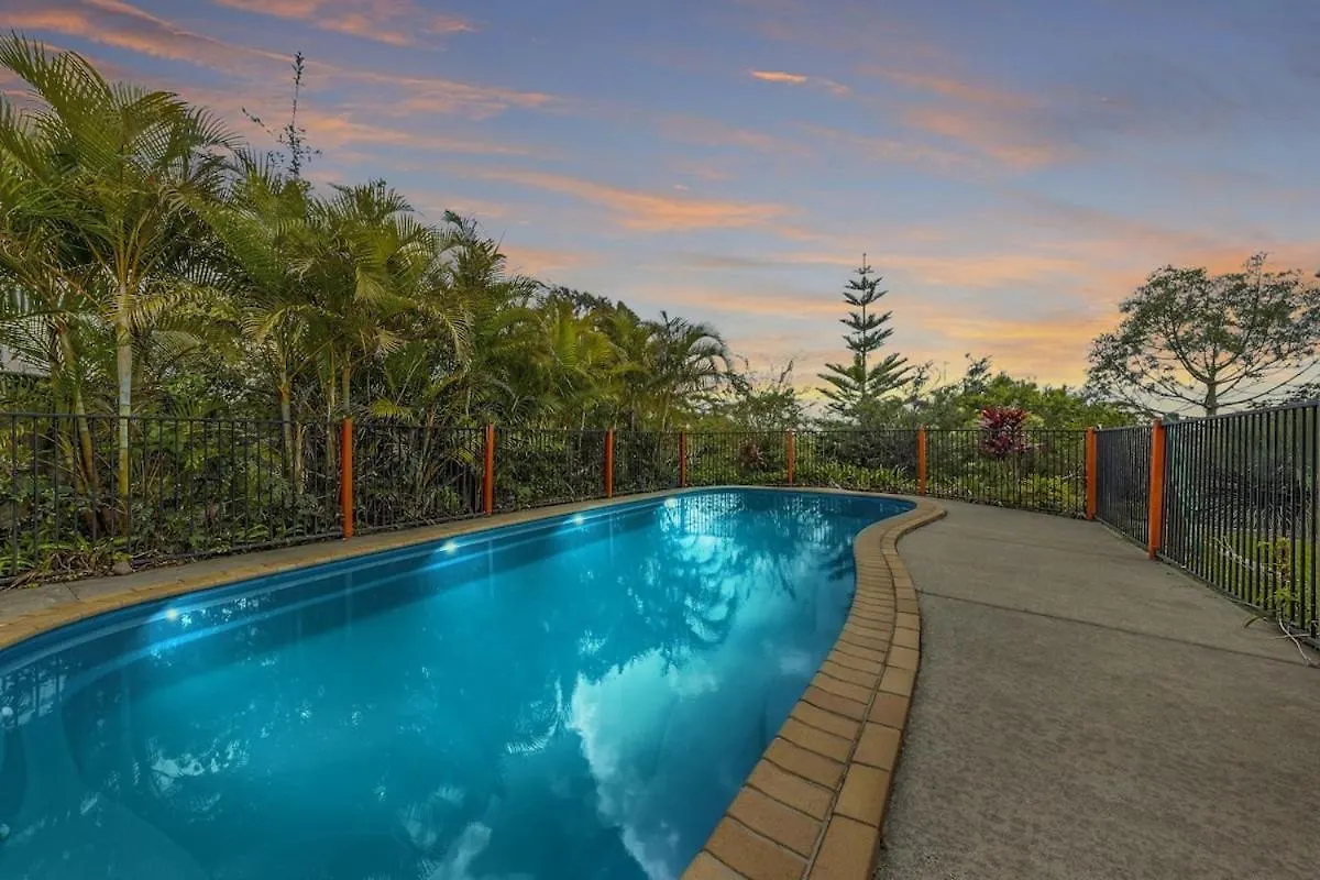 בית נופש הוילה Bald Knob 50Kms Of Stunning Ocean & Hinterland Views With Pool אוסטרליה